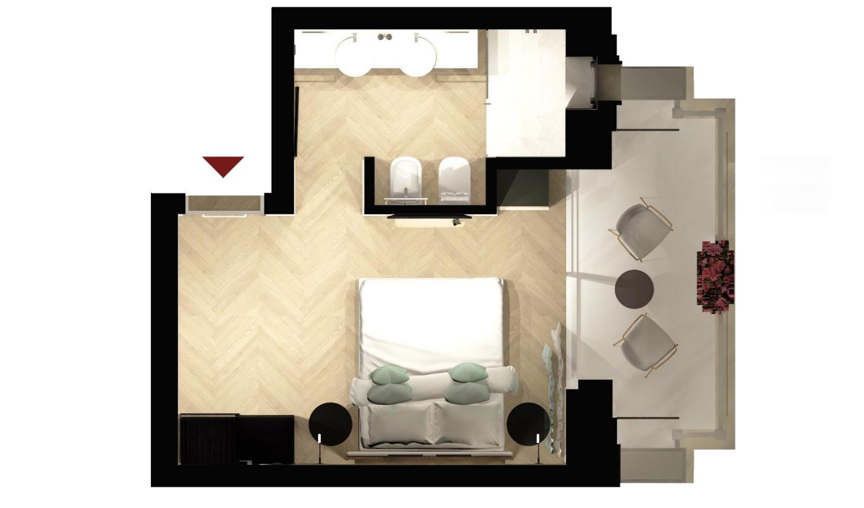 Hotel Corallo Riccione Bilik gambar